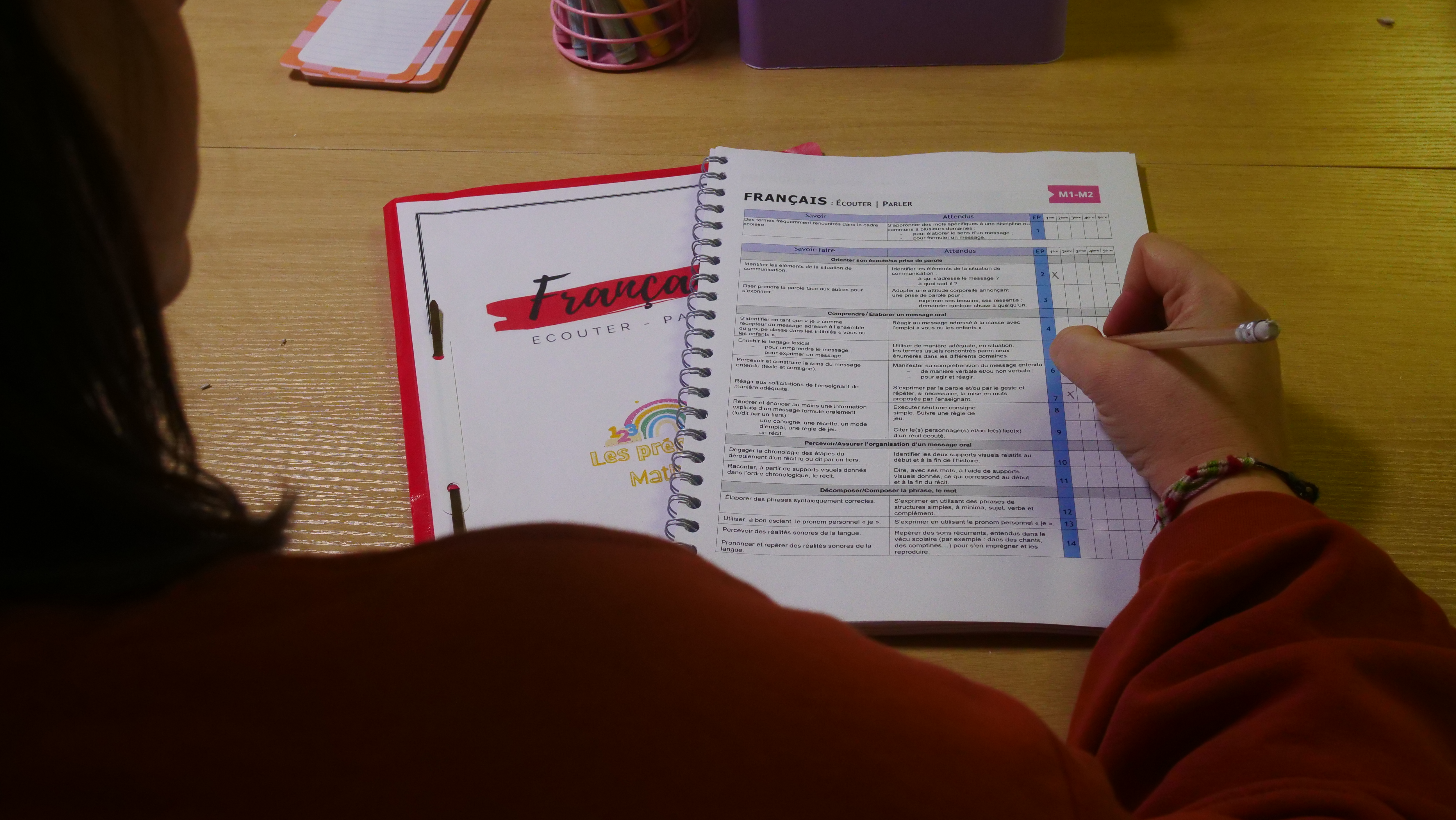 Enseignante utilisant Les Prépas de Mathilde